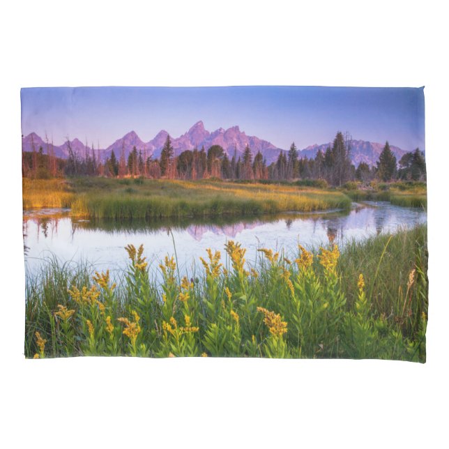 Housse D'oreillers Fleurs | Grand Teton National Park, Wyoming (devant)