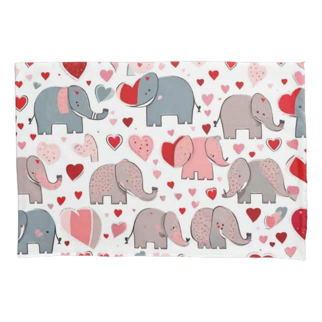 Housse D'oreillers Fleurs mignonnes (devant)