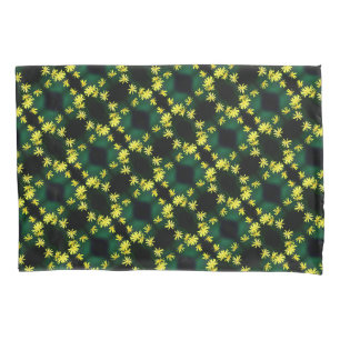 Housse D'oreillers Fleurs sauvages de marguerite jaune délicat Motif