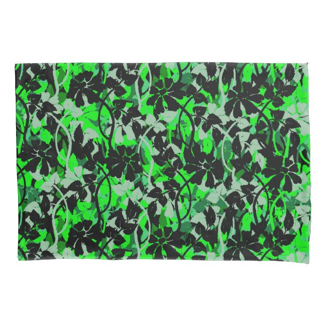 Housse D'oreillers Floral Elegant (devant)