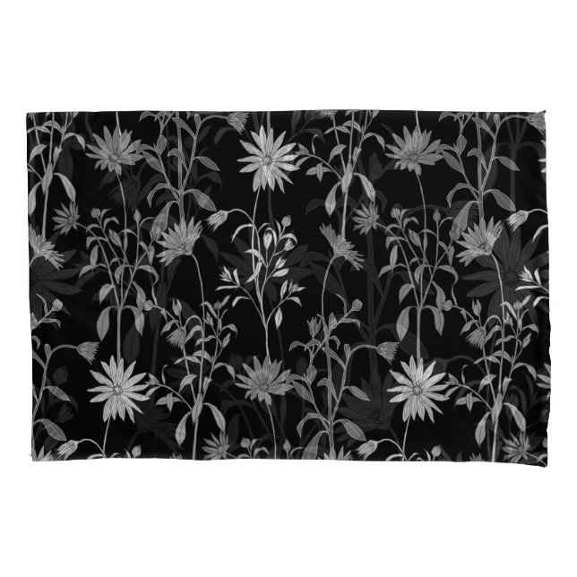 Housse D'oreillers Floral vintage : arrière - plan d'invitation sans  (devant)