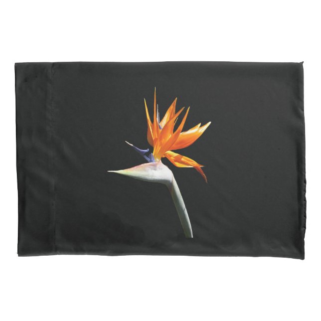Housse D'oreillers Flower tropical orange paradise (devant)