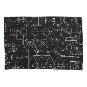 Housse D'oreillers Formules scientifiques : Patte de calcul du tablea