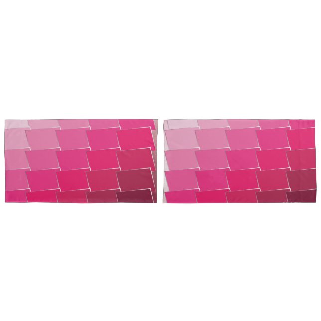 Housse D'oreillers fuchsia 11 (devant-Set)