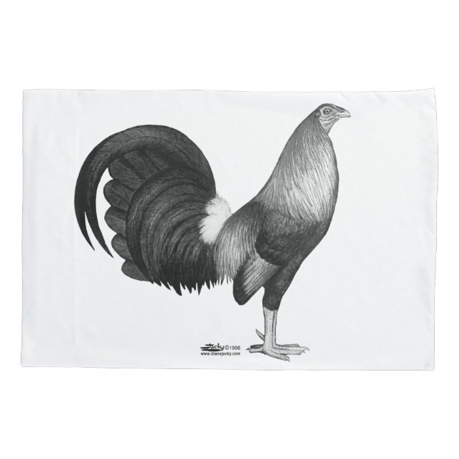 Housse D'oreillers Gamecock Red Hatch (Dos)