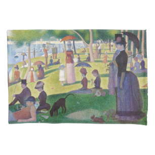 Housse D'oreillers Georges Seurat - Un dimanche sur La Grande Jatte