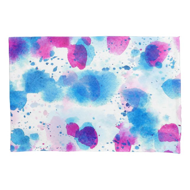 Housse D'oreillers Grunge Taches Aquarelle Texture (devant)