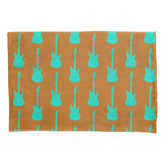 Housse D'oreillers Grungy Classic Electric Guitar Polkadot toxic