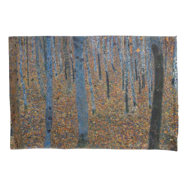 Housse D'oreillers Gustav Klimt - Beech Grove I (devant)