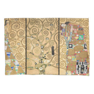 Housse D'oreillers Gustav Klimt - Stoclet Frieze Arbre de vie