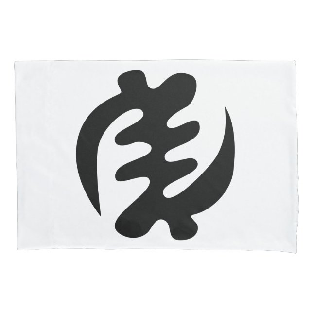 Housse D'oreillers Gye Nyame | God is Supreme Adinkra (devant)