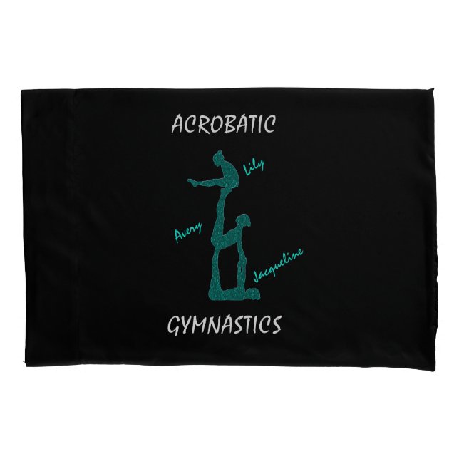 Housse D'oreillers Gymnastique acrobatique Pillowcase (devant)