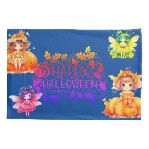 Housse D'oreillers Halloween pixies Pillowcase