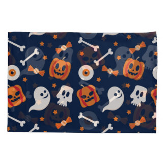 Housse D'oreillers Halloween Spooky