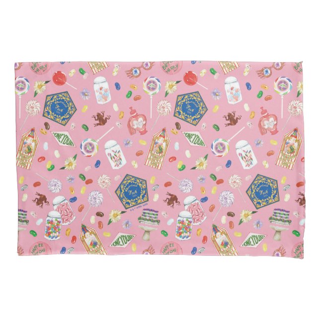 Housse D'oreillers HARRY POTTER™ | Grenouilles au chocolat et Motif d (devant)