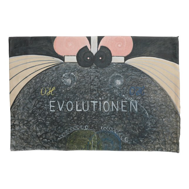 Housse D'oreillers Hilma af Klint - L'Évolution, 7 (devant)