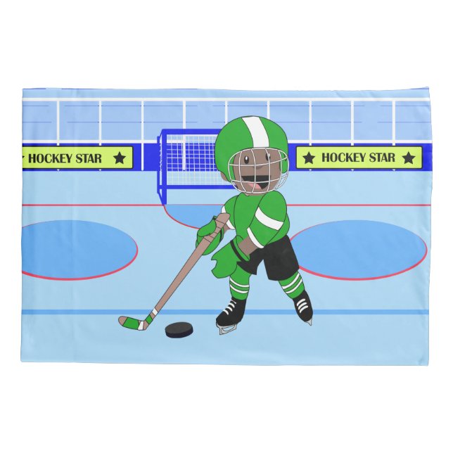 Housse D'oreillers Hockey sur gazon de Cute (Dos)