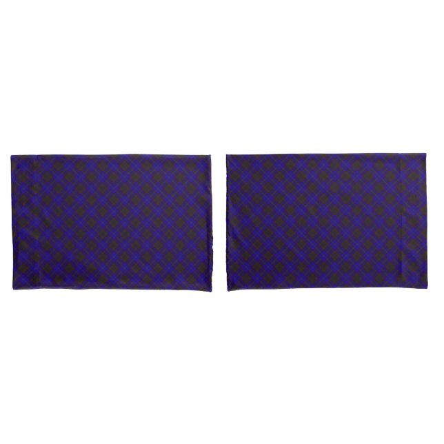 Housse D'oreillers Home Hume Clan Scottish Clan Tartan Plaid (devant-Set)