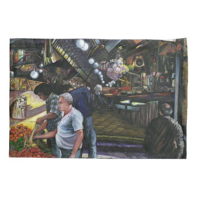 Housse D'oreillers Hommes du commerce, Jérusalem (Dos)