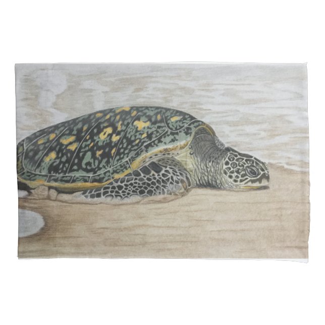 Housse D'oreillers Honu (devant)
