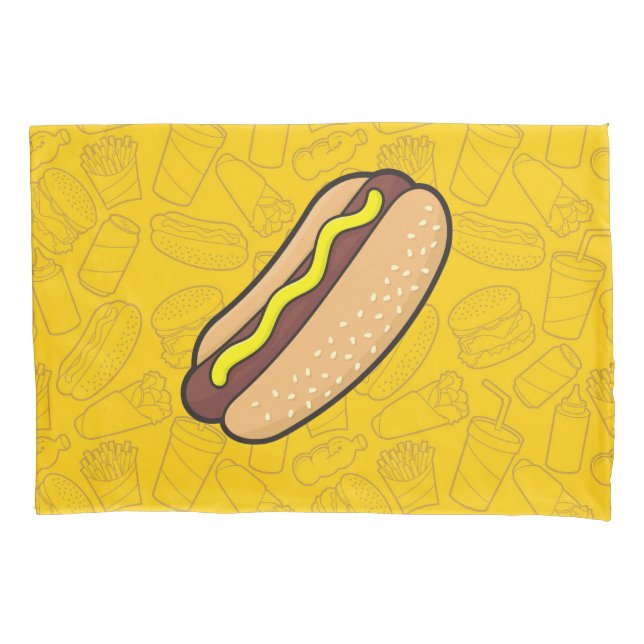 Housse D'oreillers Hotdog (devant)