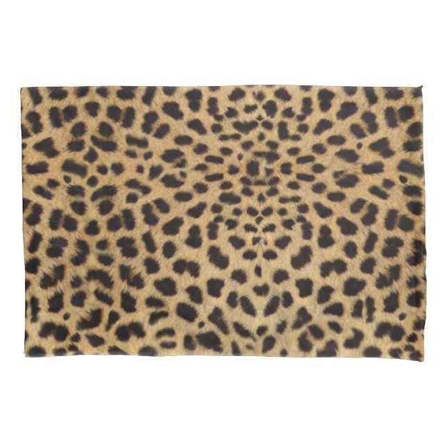Housse D'oreillers Impression Cheetah (devant)