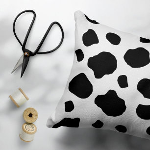 Housse D'oreillers Impression De Vache, Motif De Vache, Spots De Vach
