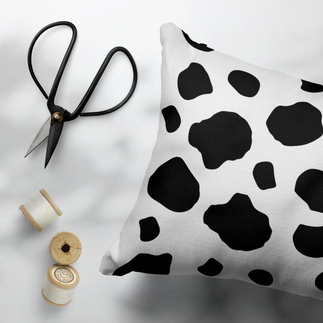 Housse D'oreillers Impression De Vache, Motif De Vache, Spots De Vach (Créateur téléchargé)