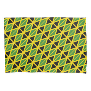 Housse D'oreillers JAMAICA FLAG Customisé réversible