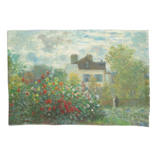 Housse D'oreillers Jardin d'artiste de Monet à Argenteuil Peinture