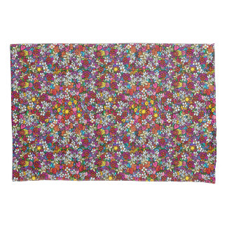 Housse D'oreillers Jardin fleuri joyeux