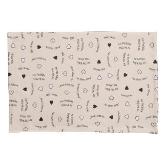 Housse D'oreillers Jesus Loves Me Tan