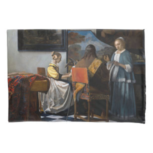 Housse D'oreillers Johannes Vermeer - Le Concert