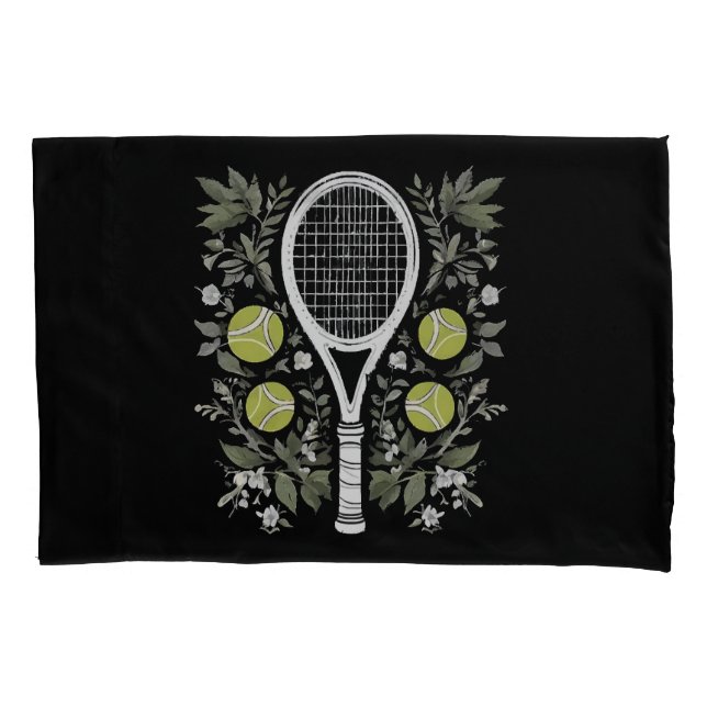 Housse D'oreillers Joueur de tennis (devant)