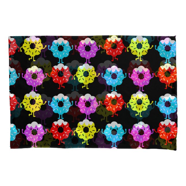 Housse D'oreillers Jour national des beignets (devant)