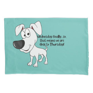 Housse D'oreillers Jours de la semaine - oreiller bleu enfants