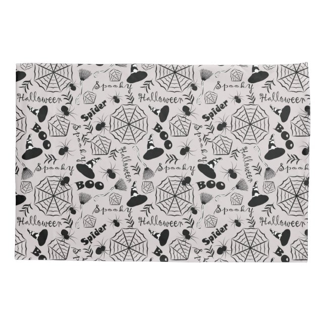 Housse D'oreillers Joyeux Halloween (Dos)