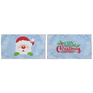 Housse D'oreillers Joyeux Noël Père Noël