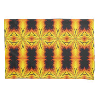 Kaleidoscope Abstrait Jaune Et Brown