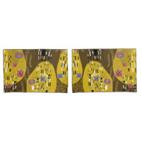 Klimt Inspiré Or Motif Art Nouveau Le Baiser