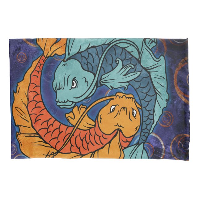 Housse D'oreillers Koi Fish (devant)