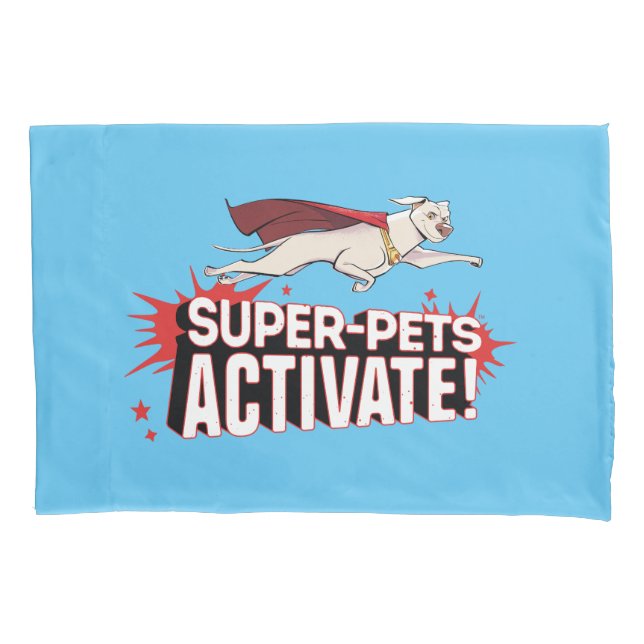 Housse D'oreillers Krypto : Super-Animaux Activez ! (devant)