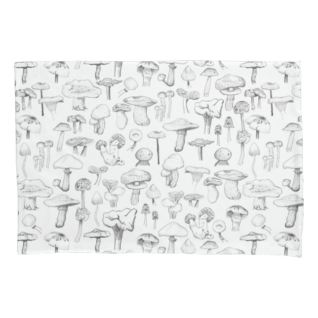 Housse D'oreillers La bande de champignon (devant)