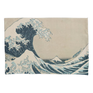 Housse D'oreillers La Grande Vague au large de Kanagawa