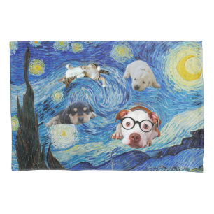 Housse D'oreillers La Nuit Fun Starry   