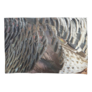 Housse D'oreillers La Turquie sauvage Plumes I Abstrait Nature Design