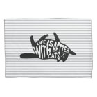 La vie est meilleure avec les chats | Typographie 