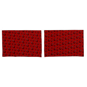 Housse D'oreillers Ladybug Coussin Coques mignon Ladybug lit