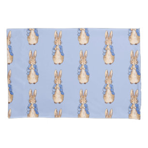 Housse D'oreillers Lapin classique en veste bleue