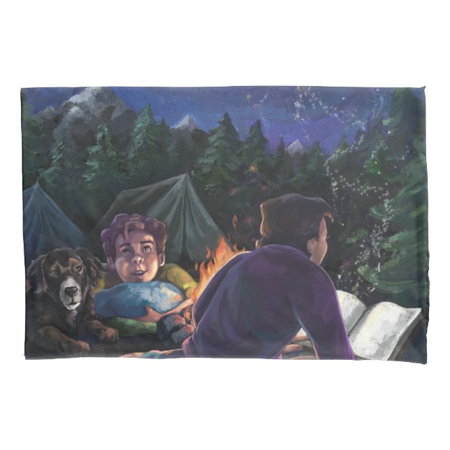 Housse D'oreillers L'art des chevaliers d'été (devant)